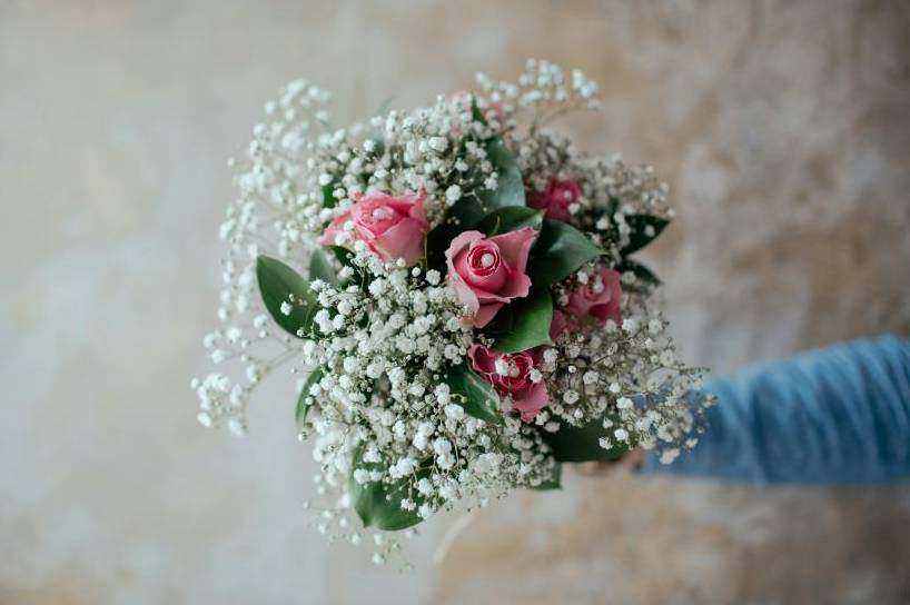 Luxury roses arrangement